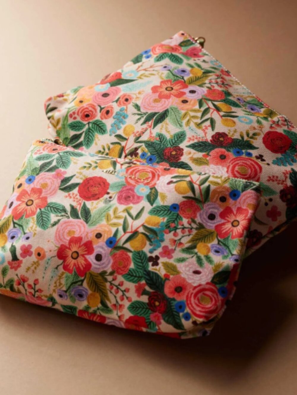 *Rifle Paper Company* Zippered Pouch Set in "Garden Party" - NEW! - FAST SHIP! - Picture 3 of 8